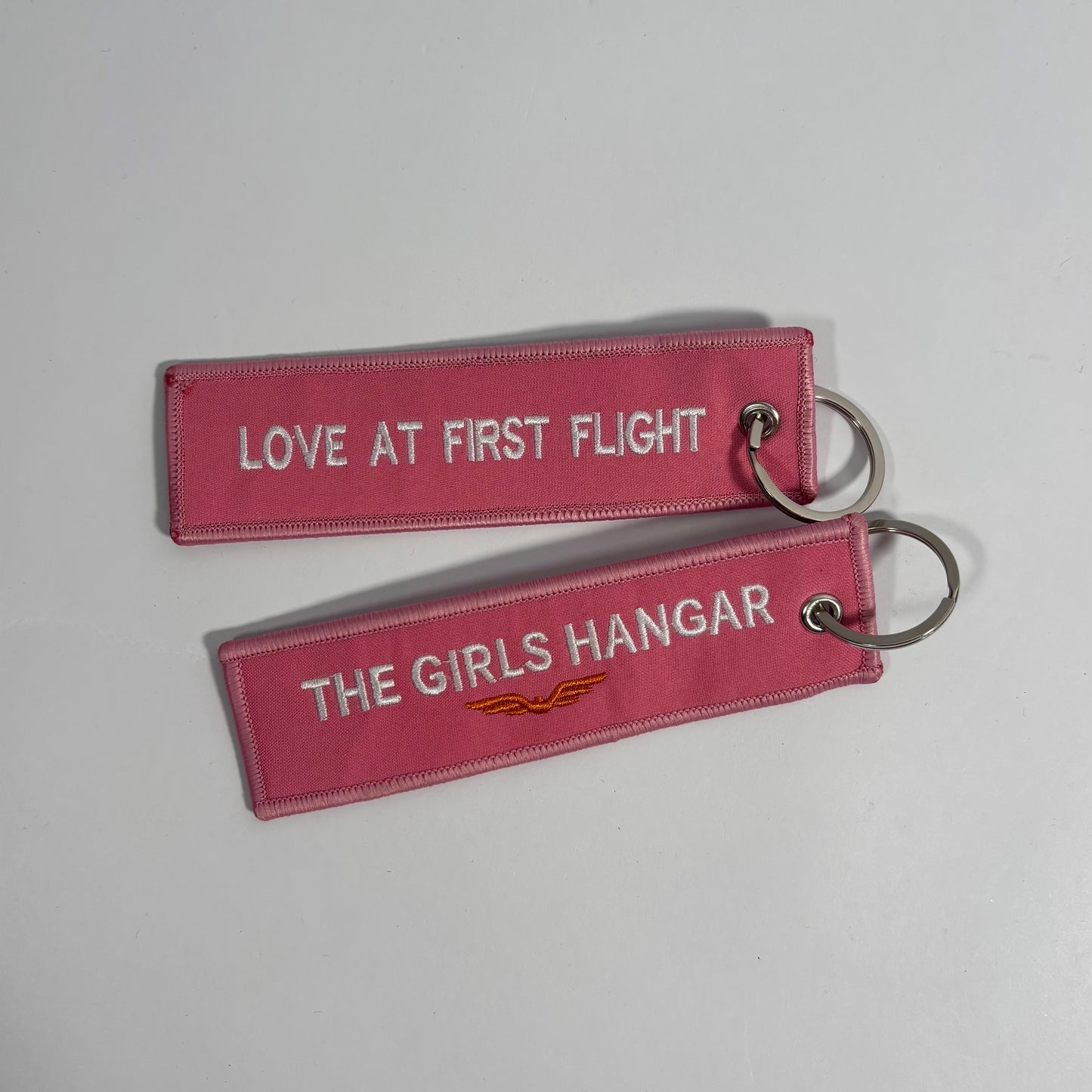 Love At First Flight Keyring