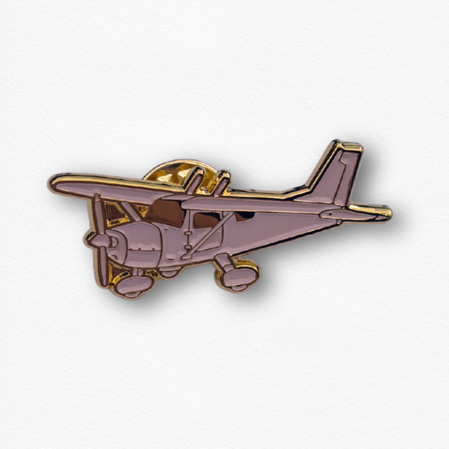 Airplane Pin Badge