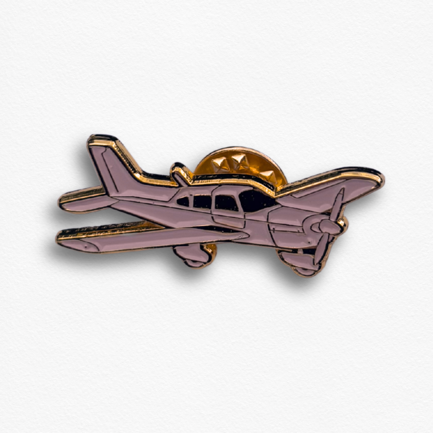 Airplane Pin Badge