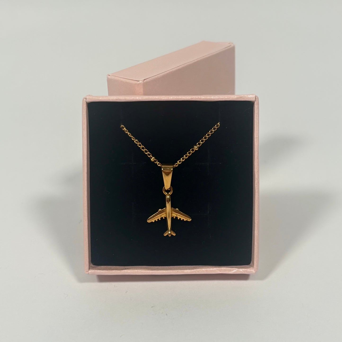 Airplane Charm Necklace