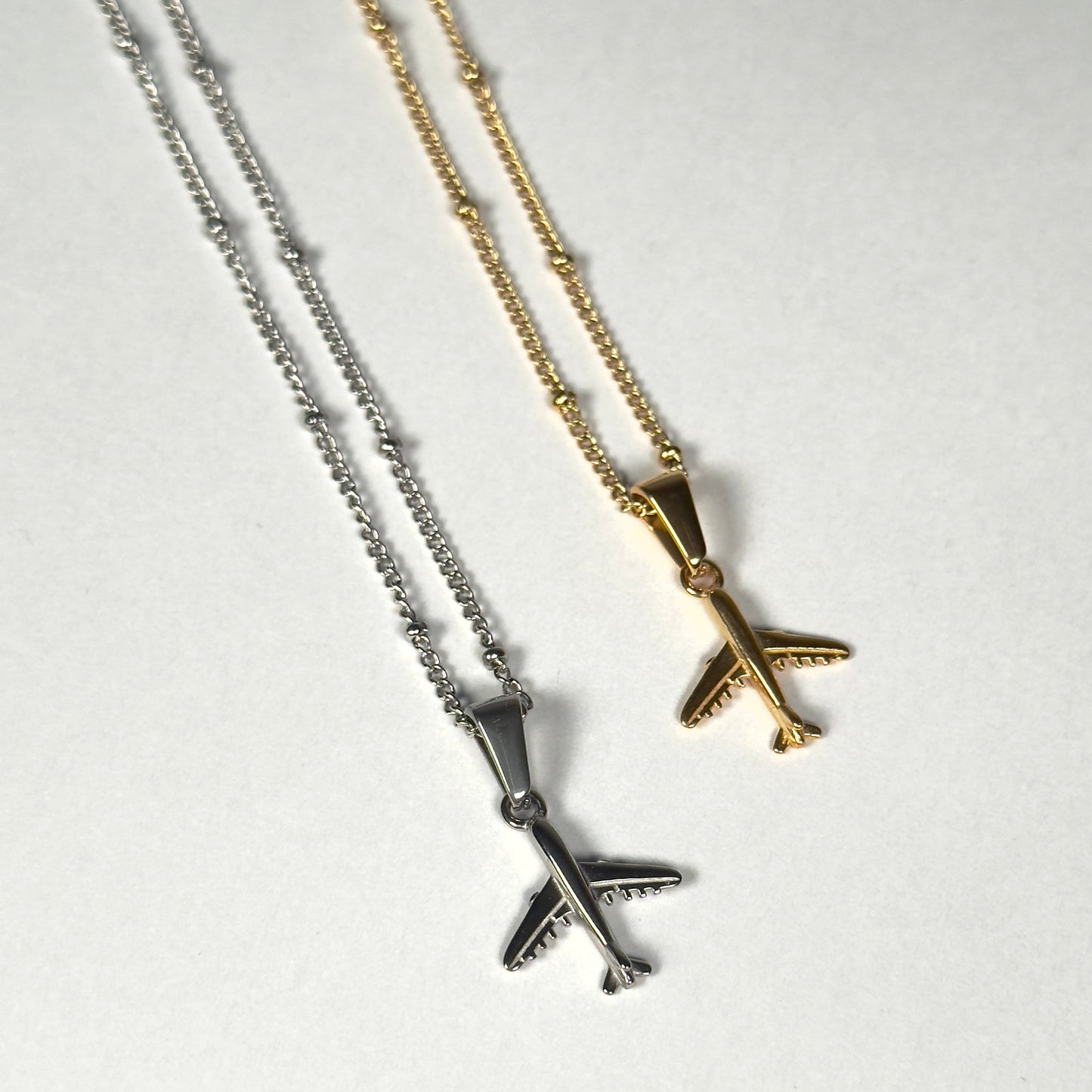 Airplane Charm Necklace