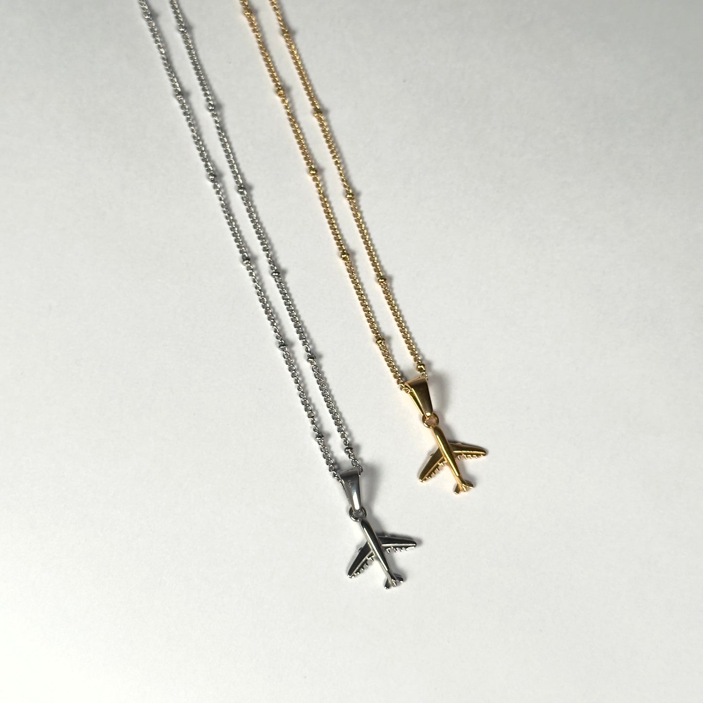 Airplane Charm Necklace