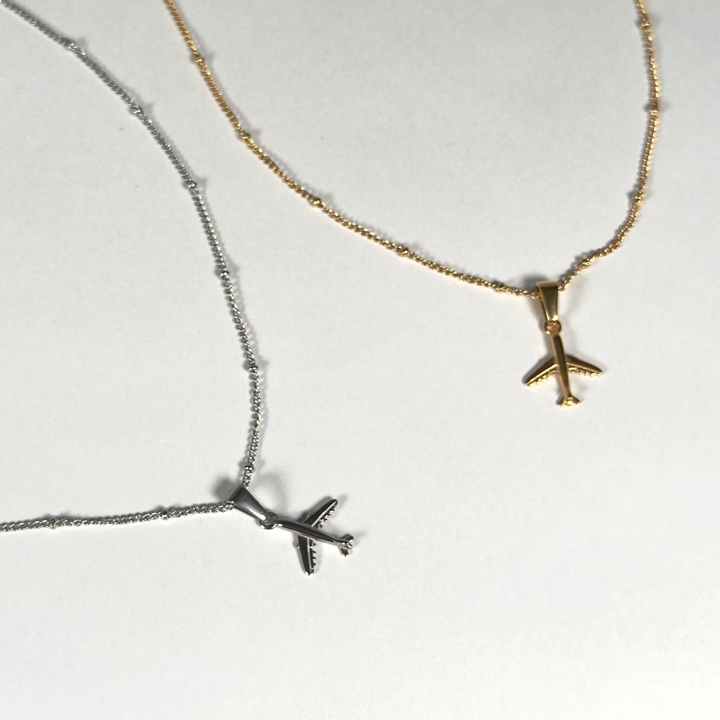 Airplane Charm Necklace