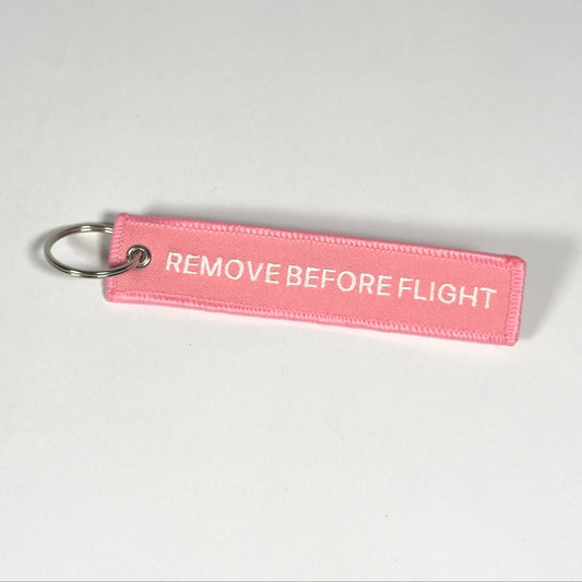 Remove Before Flight Keyring